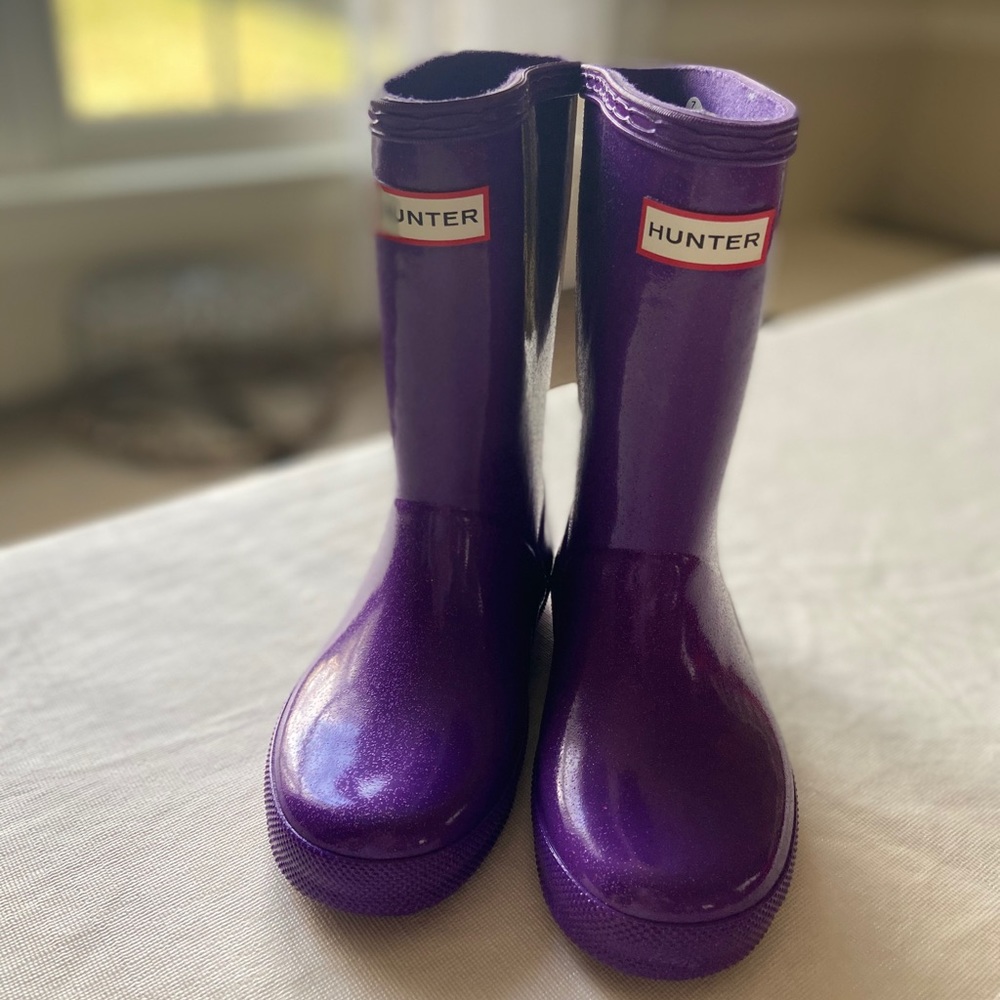Kids Hunter Boots Size 12 US